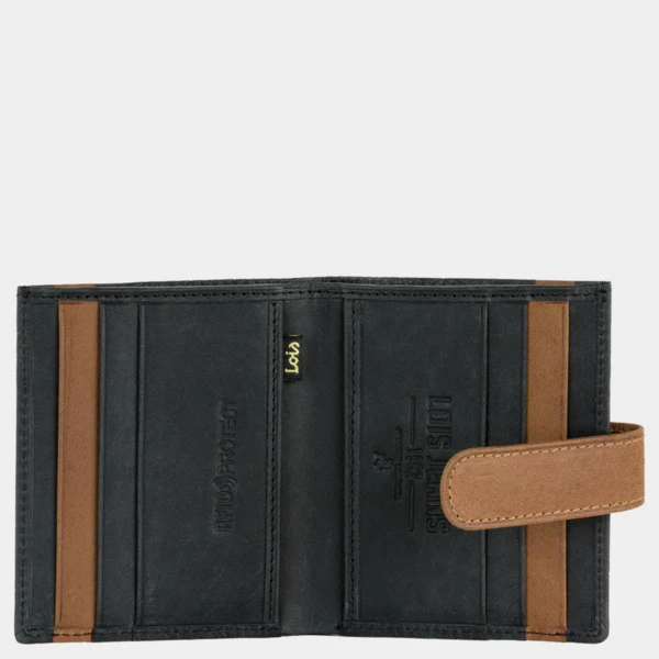 Tarjetero/Billetero De Hombre Lois De La Colección Davidson En Piel Genuina 6 Tarjetero/Billetero De Hombre Lois De La Colección Davidson En Piel Genuina - Imagen 4