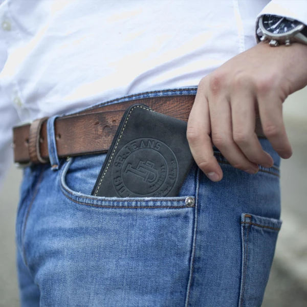 Monedero De Hombre Lois Brock En Piel 4 Monedero De Hombre Lois Brock En Piel - Imagen 2