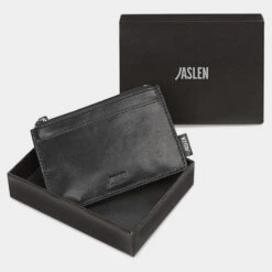 Monedero/Tarjetero Jaslen Billeteros Piel Jaslen -Almacenamiento De Viaje negro sku 16042083 25250297 xxl