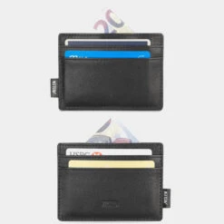 Tarjetero De Hombre Jaslen Billeteros Piel Jaslen En Piel -Almacenamiento De Viaje negro sku 16042090 30080545 xxl