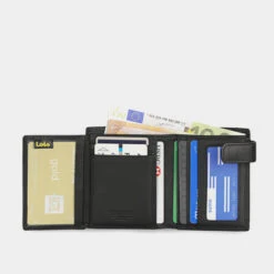 Cartera De Hombre Lois Wilson En Piel -Almacenamiento De Viaje negro sku 16042176 33240277 xxl