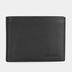 Cartera De Hombre Lois Wilson En Piel -Almacenamiento De Viaje negro sku 16042178 34420618 xxl