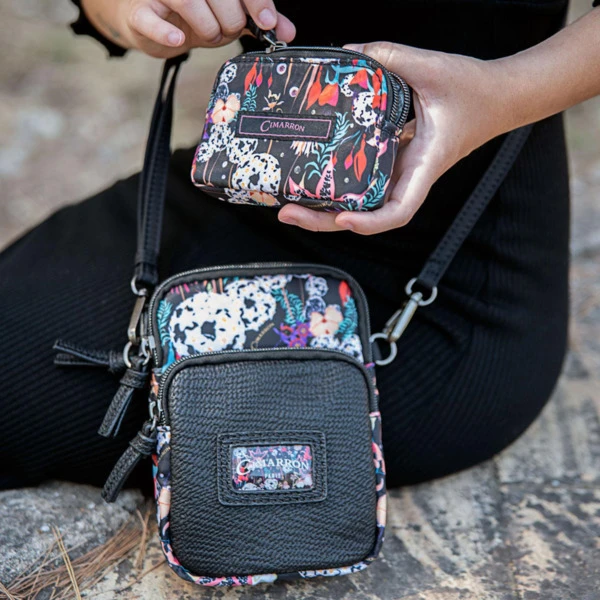 Bolso Bandolera De Mujer Cimarron Colección Quincy En Nylon-Polipiel 4 Bolso Bandolera De Mujer Cimarron Colección Quincy En Nylon-Polipiel - Imagen 2