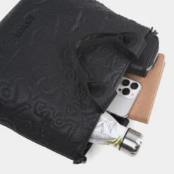 Bolso Con Bandolera De Mujer/Hombre Lois Vancouver En Polipiel -Almacenamiento De Viaje negro sku 16064899 25260327 xxl