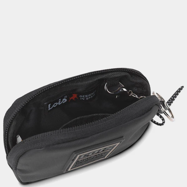 Monedero Con Llavero De Hombre Lois Colección Cooper En Lona 7 Monedero Con Llavero De Hombre Lois Colección Cooper En Lona - Imagen 5