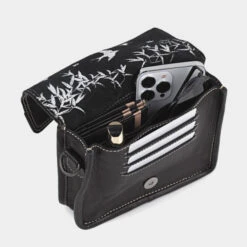 Bolso Bandolera Piel Lois Whitney -Almacenamiento De Viaje negro sku 16144179 33160047 xxl