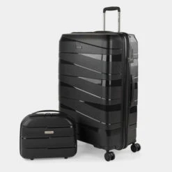 [Juego De 3 Maletas (Cabina, Mediana Y Grande)] Stuttgart Rigida/Blanda Con Capacidad De 0 L