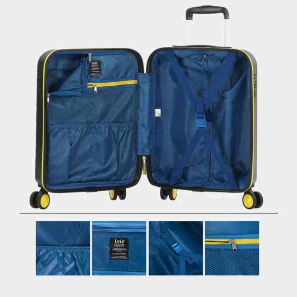 Juego De Maletas (Cabina Y Mediana) Lois Rígidas Con Capacidad De 90 L Color 16 Juego De Maletas (Cabina Y Mediana) Lois Rígidas Con Capacidad De 90 L Color - Imagen 14