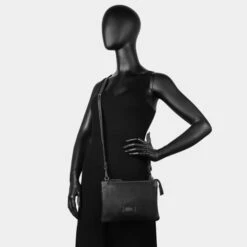 Bolso Bandolera Piel Lois Whitney -Almacenamiento De Viaje negro sku 16437987 15190896 xxl