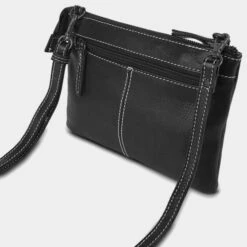 Bolso Bandolera Piel Lois Whitney -Almacenamiento De Viaje negro sku 16437987 15210074 xxl
