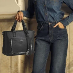 Bolso Shopper Con Bandolera Lois Lindsey 13 Bolso Shopper Con Bandolera Lois Lindsey -Almacenamiento De Viaje negro sku 16512449 16220807 xxl