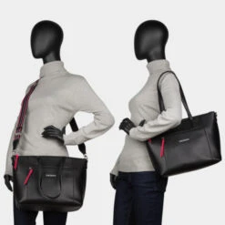 Bolso Shopper Porta Ipad Lois Crandell -Almacenamiento De Viaje negro sku 16512451 23210039 xxl