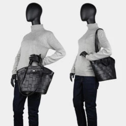 Bolso Con Doble Asa Lois Crossover -Almacenamiento De Viaje negro sku 16512460 36480037 xxl