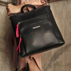 Mochila Multiposicion Porta Ipad Lois Crandell -Almacenamiento De Viaje negro sku 16565102 26290712 xxl