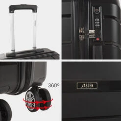 Maletas Mediana Venecia Rigida/Blanda Con Capacidad De 105 L -Almacenamiento De Viaje negro sku 16593839 47490144 xxl