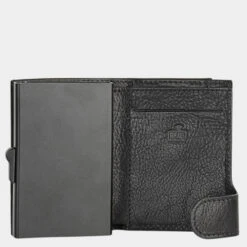 Tarjetero/Billetero De Hombre Jaslen Billeteros Piel Jaslen En Piel 20 Tarjetero/Billetero De Hombre Jaslen Billeteros Piel Jaslen En Piel -Almacenamiento De Viaje negro sku 16619205 28420927 xxl