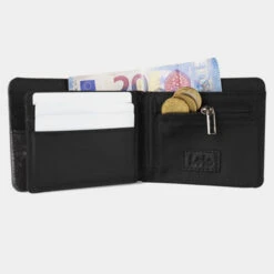 Cartera De Hombre Lois Rundle En Lona -Almacenamiento De Viaje negro sku 16654448 43500397 xxl