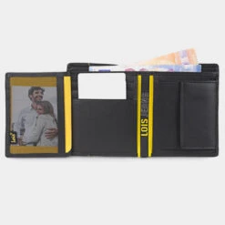 Cartera De Hombre Lois Slalok En Piel -Almacenamiento De Viaje negro sku 16654468 59090667 xxl