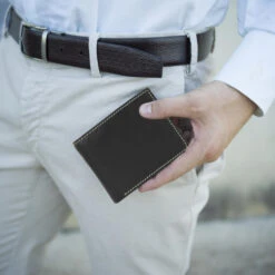 Cartera De Piel De Hombre Lois Valin En Piel -Almacenamiento De Viaje negro sku 16654487 13560336 xxl