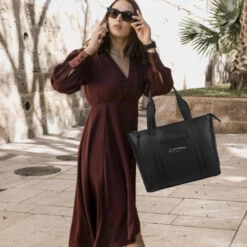 Bolso De Hombro Porta Tablet Cimarron Jenison -Almacenamiento De Viaje negro sku 16654629 21400035 xxl