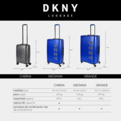 Dkny-118 Maleta 70Cm Blaze -Almacenamiento De Viaje neon blue sku 16663441 56450511 xxl