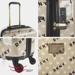 Dkny-905 Maleta Cabina On Repeat Dkny Dkny-905 On Repeat -Almacenamiento De Viaje pebble stone black sku 16663538 07500870 xxl