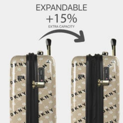 Dkny-905 Maleta Cabina On Repeat Dkny Dkny-905 On Repeat -Almacenamiento De Viaje pebble stone black sku 16663538 07520284 xxl