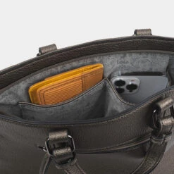 Bolso Shopper Con Bandolera Lois Dewey -Almacenamiento De Viaje plata oscuro sku 16512488 46380892 xxl