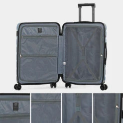 Maleta Cabina Jaslen Viena 29 Maleta Cabina Jaslen Viena -Almacenamiento De Viaje plata sku 16095770 46570449 xxl