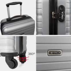 Juego De 2/3 Maletas (Cabina, Mediana Y Grande) Delfos Rigida Con Capacidad De 106 L 21 Juego De 2/3 Maletas (Cabina, Mediana Y Grande) Delfos Rigida Con Capacidad De 106 L -Almacenamiento De Viaje plataantracitaplata sku 16493264 44410673 xxl