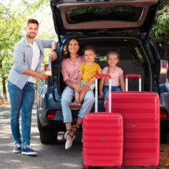 Set De 2 Maletas Trolleys Polipropileno Roma Rígidas Capacidad De 146 L + Extensible 33 Set De 2 Maletas Trolleys Polipropileno Roma Rígidas Capacidad De 146 L + Extensible -Almacenamiento De Viaje rojo sku 16041846 44470955 xxl