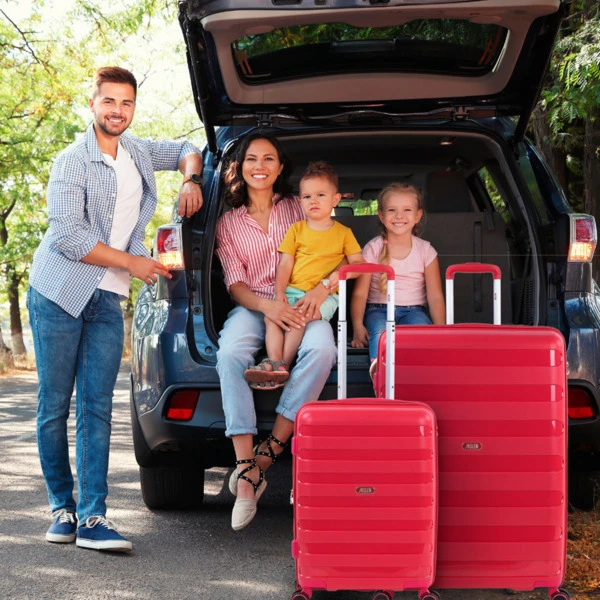 Set De 2 Maletas Trolleys Polipropileno Roma Rígidas Capacidad De 146 L + Extensible 14 Set De 2 Maletas Trolleys Polipropileno Roma Rígidas Capacidad De 146 L + Extensible - Imagen 12