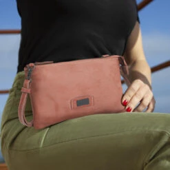 Bolso Bandolera Piel Lois Whitney -Almacenamiento De Viaje rojo sku 16234433 15290275 xxl