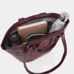 Bolso Con Doble Asa Lois Crossover -Almacenamiento De Viaje rojo sku 16512462 36590081 xxl