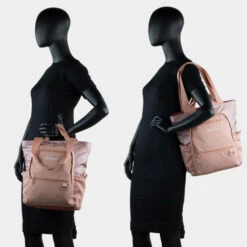 Bolso Tote De Mujer/Hombre Skechers Angels En Nylon -Almacenamiento De Viaje rosa bruma sku 16065316 45450295 xxl