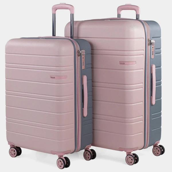 Juego De Maletas (Mediana Y Grande) San Marino En Abs Extensibles Con Capacidad De 191L Con Tsa 3 Juego De Maletas (Mediana Y Grande) San Marino En Abs Extensibles Con Capacidad De 191L Con Tsa