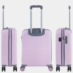 Juego De Maletas (Mediana Y Grande) Monaco En Abs Extensibles Con Capacidad De 162 L Con Tsa Y Usb -Almacenamiento De Viaje rosa sku 16041928 32330671 xxl