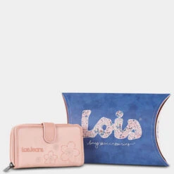 Cartera De Mujer Lois Galatea En Polipiel -Almacenamiento De Viaje rosa sku 16042339 40110732 xxl