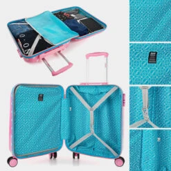 Maleta Cabina Y Neceser Skpat Topos -Almacenamiento De Viaje rosa sku 16042691 46410904 xxl