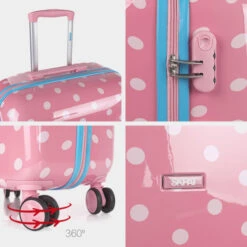 Maleta Cabina Y Neceser Skpat Topos -Almacenamiento De Viaje rosa sku 16042691 46430228 xxl