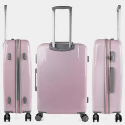 Maletas Mediana Stickers Rigida/Blanda Con Capacidad De L -Almacenamiento De Viaje rosa sku 16493262 19440069 xxl