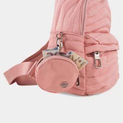 Mini Mochila De Mujer/Hombre Skechers Skechers Fw22 En -Almacenamiento De Viaje rosa sku 16663904 11040717 xxl