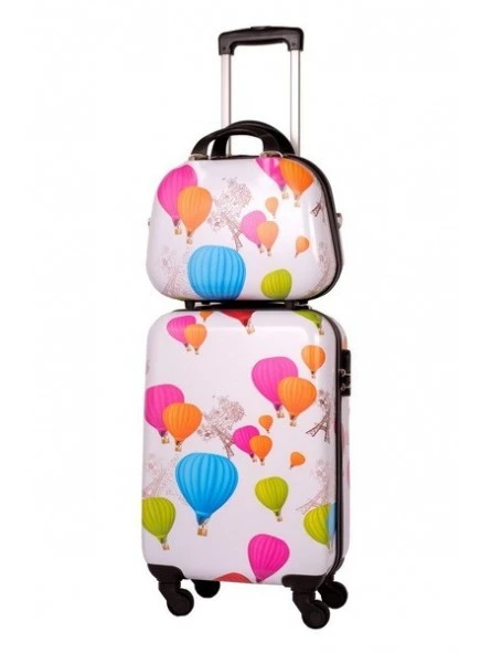Set Maleta Cabina + Neceser Globos 3 Set Maleta Cabina + Neceser Globos