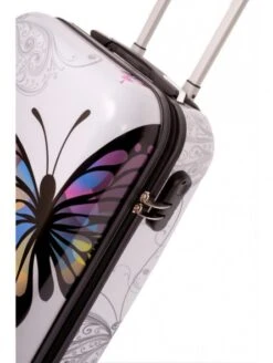 Set Maleta Pequeña + Neceser + MP3 Mariposas -Almacenamiento De Viaje set neceser maleta pequena mariposas 7