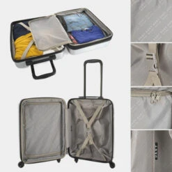 Dkny-904 Maleta Cabina New Yorker Dkny Dkny-904 New Yorker -Almacenamiento De Viaje silver metallic sku 16663525 05330454 xxl