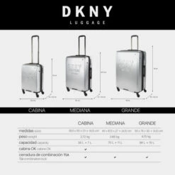 Dkny-904 Maleta 70Cm New Yorker -Almacenamiento De Viaje silver metallic sku 16663533 02550098 xxl