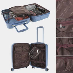 Dkny-413 Maleta Cabina City Block Dkny Dkny-413 City Block -Almacenamiento De Viaje steel blue sku 16663464 56530639 xxl