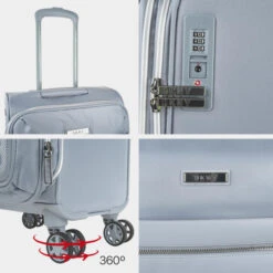Dkny-624 Trolley Cabina After Hours Dkny Dkny-624 After Hours -Almacenamiento De Viaje storm grey logo print sku 16663480 26180925 xxl