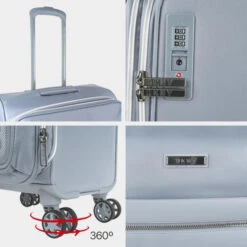 Dkny-624 Trolley 70Cm After Hours -Almacenamiento De Viaje storm grey logo print sku 16663486 28320615 xxl