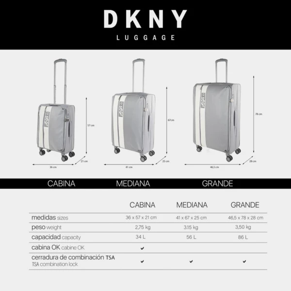 Dkny-408 Trolley Cabina Instinct Dkny Dkny-408 Instinct 11 Dkny-408 Trolley Cabina Instinct Dkny Dkny-408 Instinct - Imagen 9